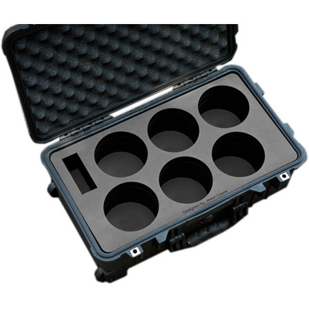 Jason Cases Protective Case for Rokinon Xeen 6-Lens Bundle, Compact