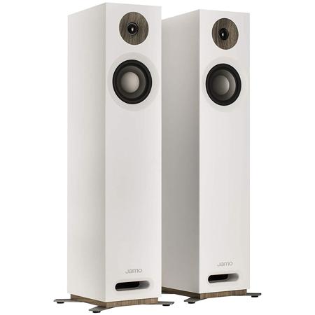 Jamo S 805 Floorstanding Speaker, White, Pair