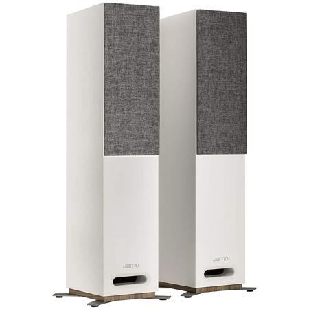 Jamo S 805 Floorstanding Speaker, White, Pair