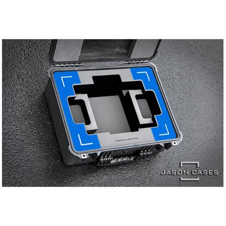 Jason Cases Wheeled Hard Case with Laser-Cut Foam for SmallHD 1303 Monitor
