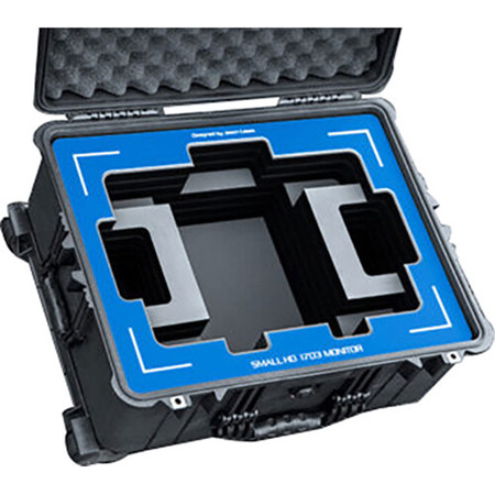 Jason Cases Wheeled Hard Case for SmallHD 1703 Monitor + C-Stand Mount Case