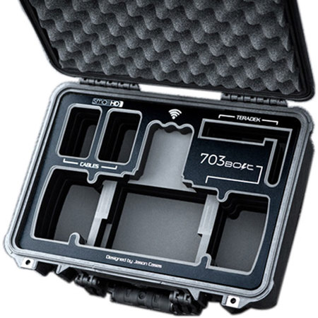 Jason Cases Hard Case with Laser-Cut Foam for SmallHD 703 Bolt