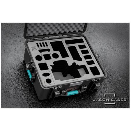 Jason Cases Hard Case with Laser-Cut Foam for Sony PMW-F3