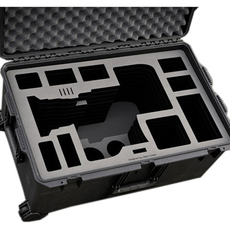 Jason Cases Wheeled Case for Sony FS7 with 28-135mm Lens, Back Module