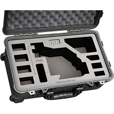 Jason Cases Compact Wheeled Hard Case with Laser-Cut Foam for Sony FX6