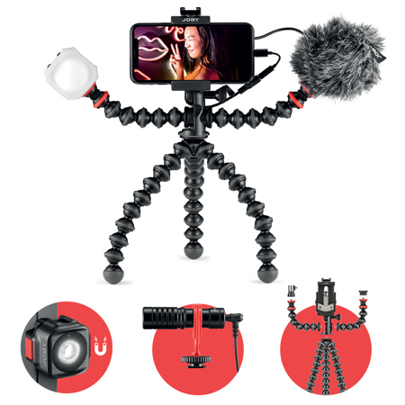 GripTight Action Kit All-in-one tripod stand phones & GoPro