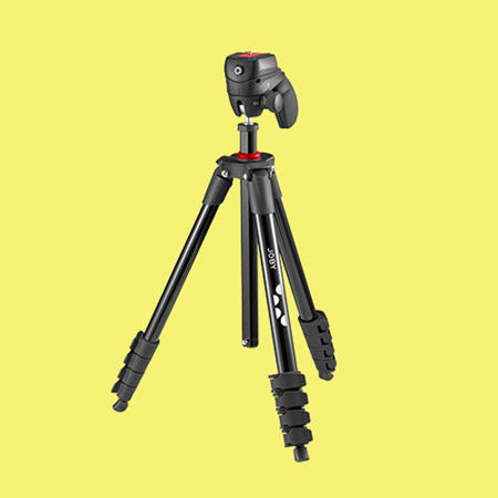 特別価格JOBY Compact Advanced Full Size Tripod, Black並行輸入 : JOBY Compact Advanced, Camera Tripod with 3-Way Head