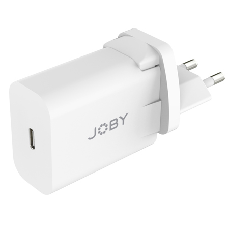JOBY Universal 20W USB Type-C Power Delivery Travel Wall Charger