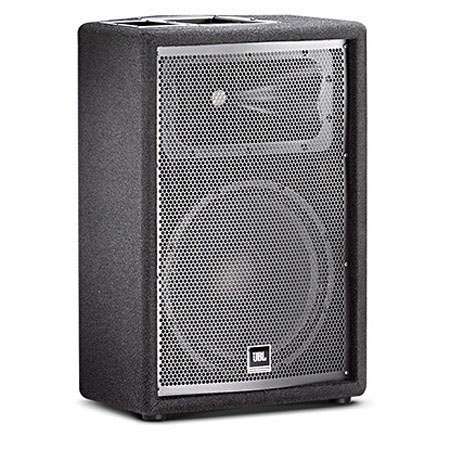 JBL 12" Two-Way Stage Monitor Loudspeaker System, 8 Ohms, 98 dB SPL Sensitivity, 110Hz-18kHz/80Hz-18kHz Frequency Response, 250 Watts Power Capacity