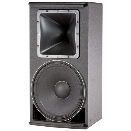 JBL AM5215/95 2-Way Loudspeaker System with 15" LF Driver, Single, Black