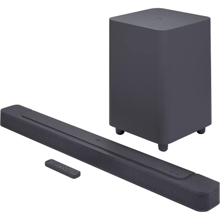 JBL Bar 500 590W 5.1-Channel Dolby Atmos Soundbar with 10" Wireless Subwoofer