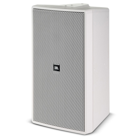 JBL C29AV-WH-1 8" 2-Way Indoor/Outdoor Monitor Speaker, White, Single