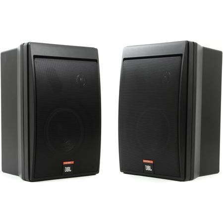 JBL Control 5 Compact Control Monitor Loudspeaker, Pair, Black