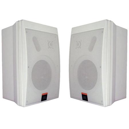 JBL Control 5-WH Compact Control Monitor Loudspeaker System, Pair, White