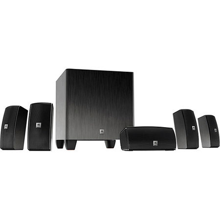 JBL Cinema 610 5.1 Channel Home Theater Speaker System with Subwoofer