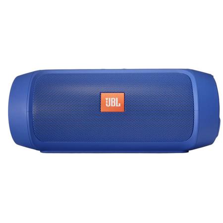 JBL Charge 2+ Splashproof Wireless Bluetooth Speaker, Single, Blue