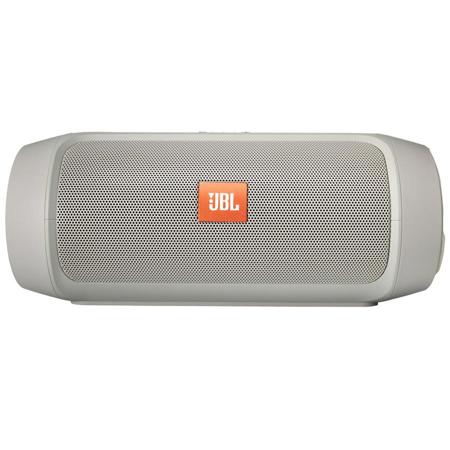 JBL Charge 2+ Splashproof Wireless Bluetooth Speaker, Single, Gray