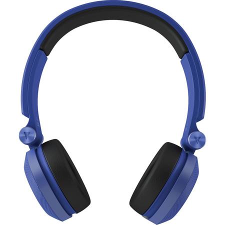 JBL Synchros E30 On-Ear Headphones with Built-in Remote/Mic, Blue