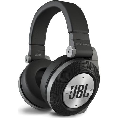 JBL Synchros E50BT Over-Ear Bluetooth Wireless Stereo Headphones, Black