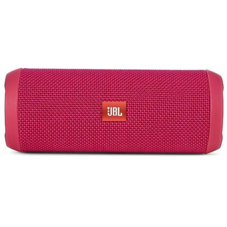 JBL Flip 3 Splashproof Wireless Bluetooth Speaker, Single, Pink