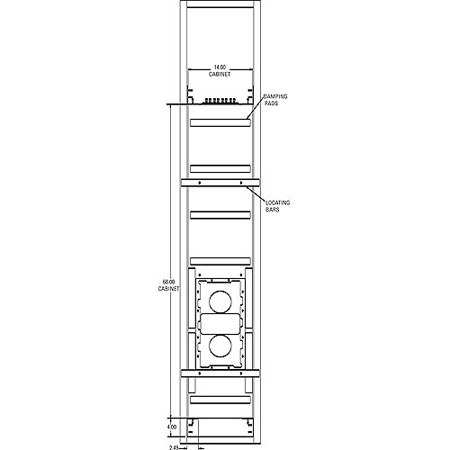 JBL Rough-In Mounting Kit for HTI88 In-Wall Subwoofer