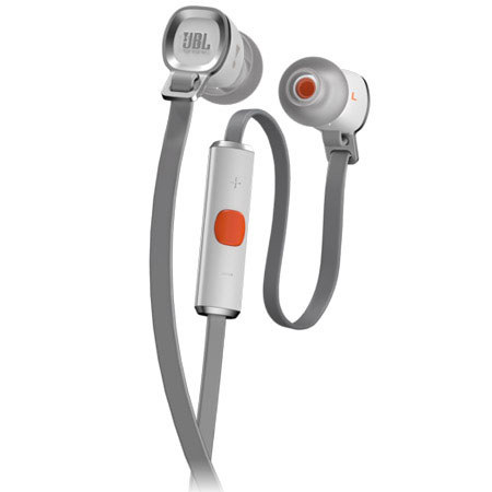 JBL J33i In-Ear Headphones with Three-Button Remote with Built-In Mic, White