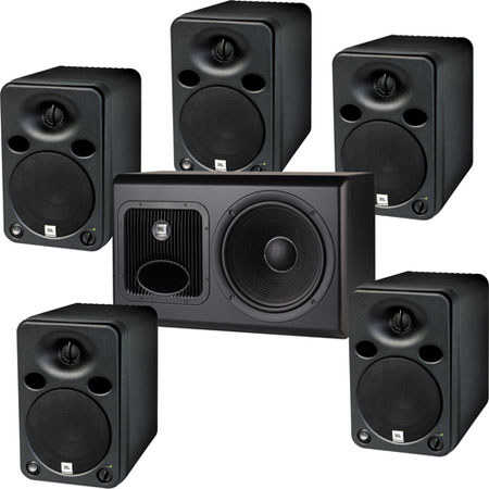 JBL LSR6325P/5.1 5.1 Surround System with LSR6312SP Subwoofer