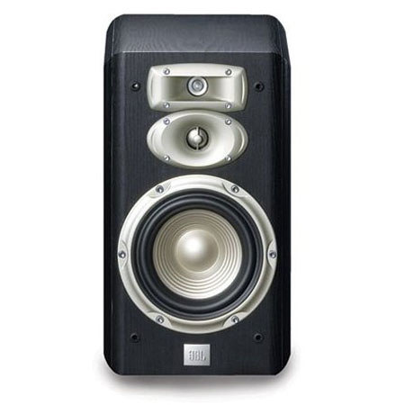 JBL L830H 3-Way 6in Pair of Bookshelf Speaker, Black