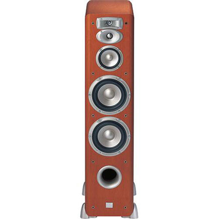 JBL L880CHH Dual 6in 200W Floorstanding Speaker, Cherry