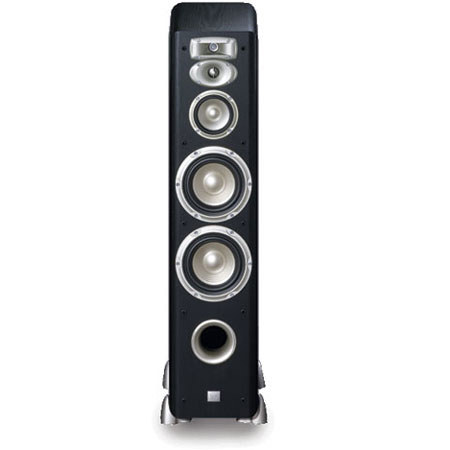 JBL L880H Dual 6in 200W Floorstanding Speaker, Black