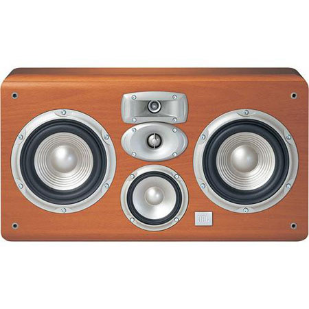JBL LC2 4-Way Dual 6in Wall-mount Center Speaker,Cherry