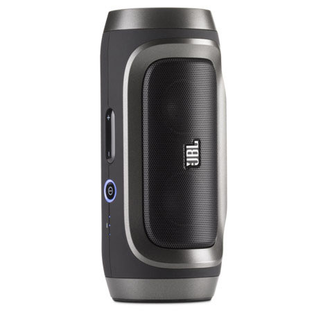 JBL OnBeat Charge Portable MM Speaker with USB device charging, Silver / Black