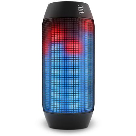 JBL Pulse 2 2x 8W Bluetooth Speaker with Interactive Light Show, Single, Black