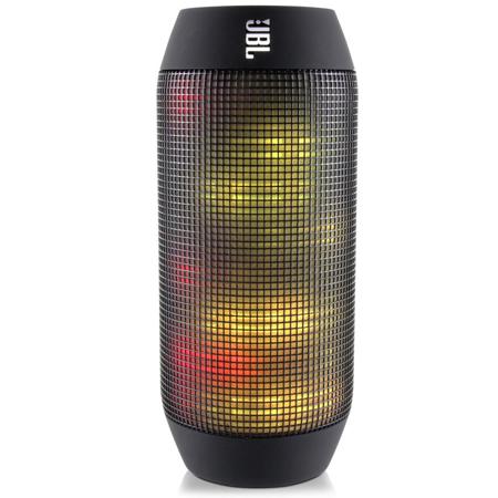 JBL Pulse 2 2x 8W Bluetooth Speaker with Interactive Light Show, Single, Black