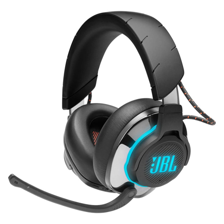 JBL Quantum 810 Wireless Noise Canceling Over-Ear Gaming Headset, Black