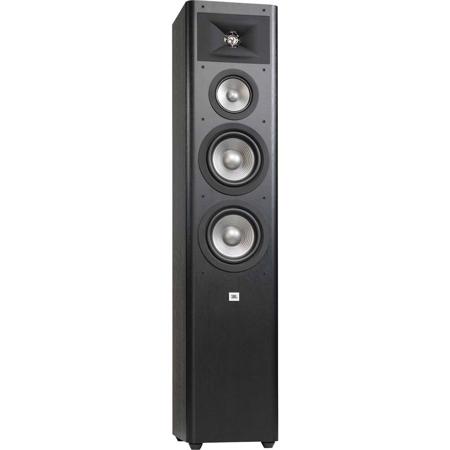 JBL Studio 280 3-Way Dual 6.5" Floorstanding Loudspeaker, Single, Black