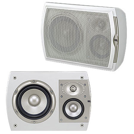 JBL S36AWII 3-Way 6in Mirror-Image Bookshelf Speaker