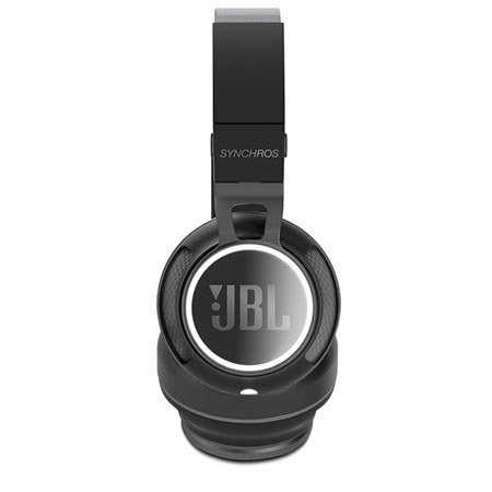 JBL Synchros S400BT Wireless On-Ear Bluetooth Stereo Headphones, Black