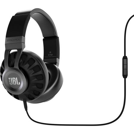 JBL Synchros S700 Over Ear Stereo Headphones, Black