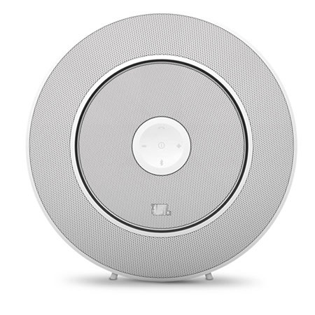 JBL Voyager Portable Wireless Bluetooth Speaker with Detachable Dock, White