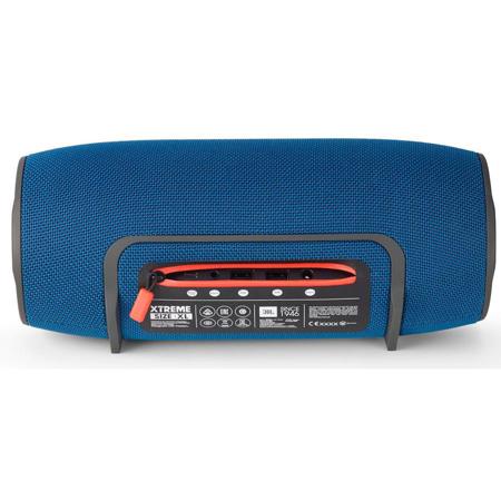 JBL Xtreme Splashproof Wireless Bluetooth Speaker, Single, Blue