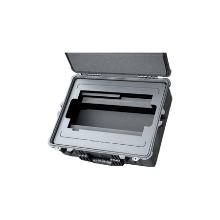 Jason Cases Waterproof Hard Case with Laser-Cut Foam for Roland V-160HD Video Switcher, Black