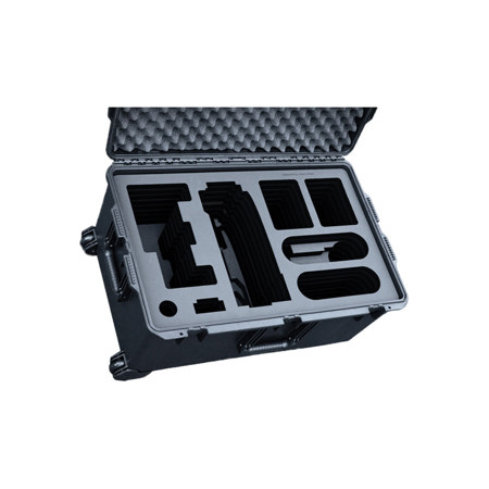 Jason Cases Waterproof Wheeled Hard Case w/Foam for Sony HDC-3100 Camera, Black