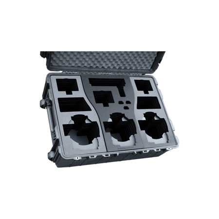 Jason Cases Wheeled Hard Case w/Foam for 3x Sony FR7 Robos Camera, Black