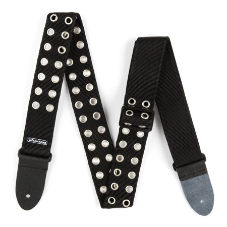 Dunlop Classic Grommet Strap, Black