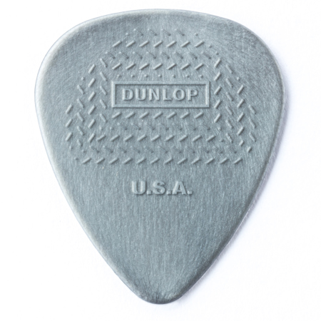 Dunlop Max-Grip Nylon Standard Guitar Picks, .73mm Gauge, Gray, 12-Pack