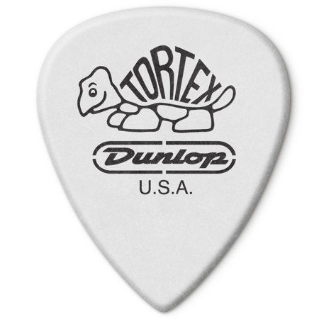 Dunlop Tortex TIII Guitar Picks, 1.50mm Guage, White, 12-Pack