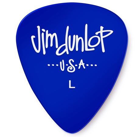 Gels Guitar Picks, Light, Blue, 12-Pack