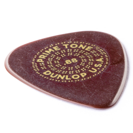 Dunlop Primetone Standard Smooth Guitar Picks, .88mm Gauge, Brown, 3-Pack