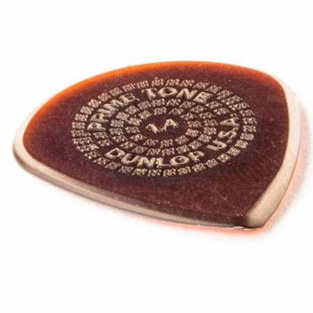 Dunlop Primetone Jazz III Grip Guitar Picks, 1.4mm Gauge, Brown, 12-Pack
